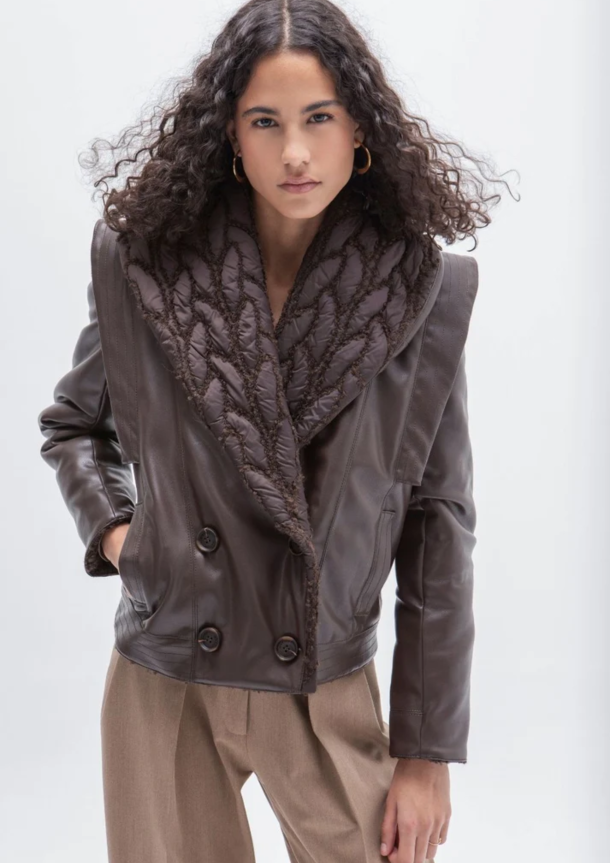 Trench Ecopiel marrón